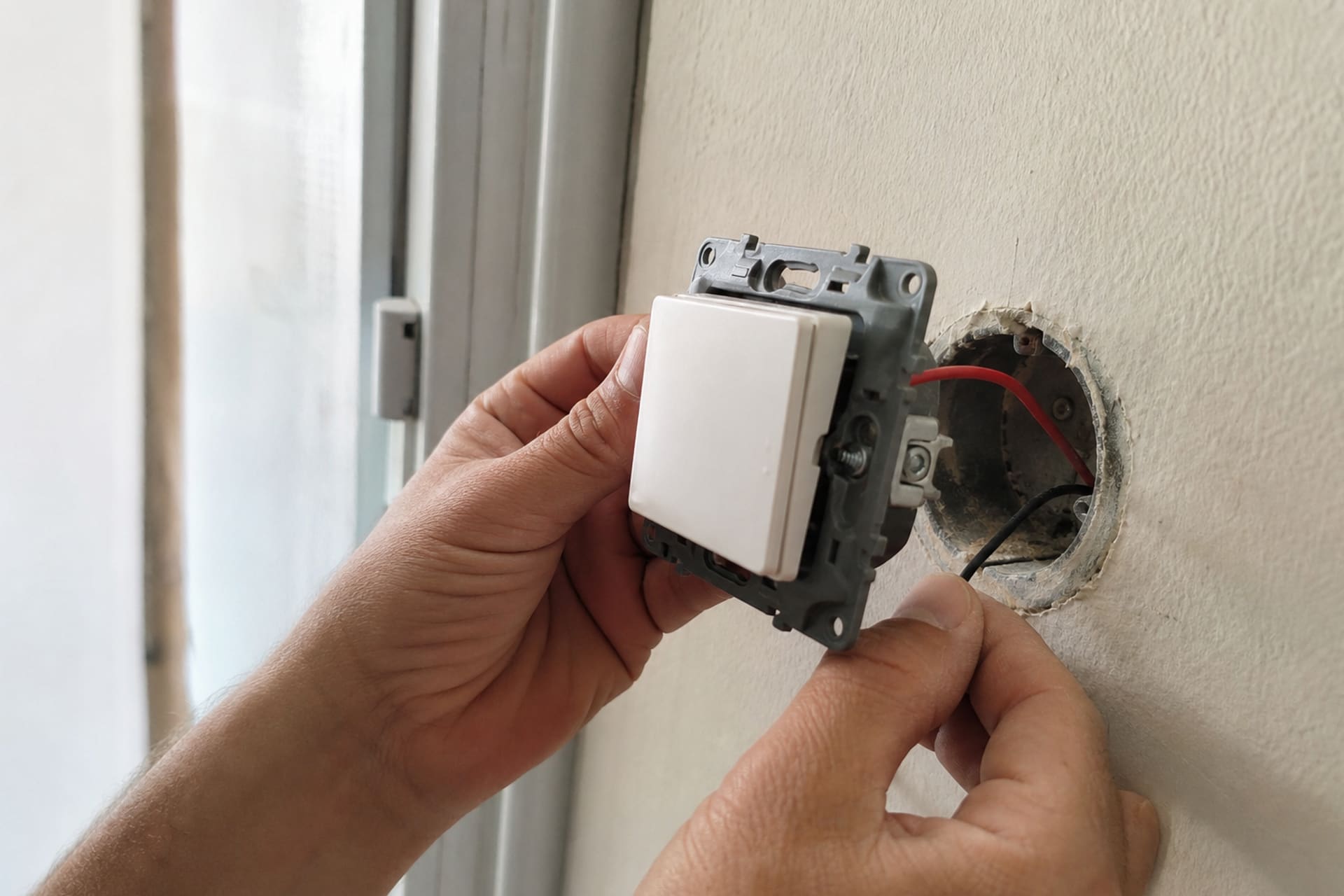 remplacement interrupteur ancien par modèle moderne